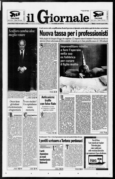 Il giornale : quotidiano del mattino